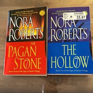 Nora Roberts Book Set - The Pagan Stone & The Hollow